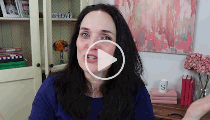 Gif of Women in purple sweater. Text reads: How We Can Change the Conversation for Women