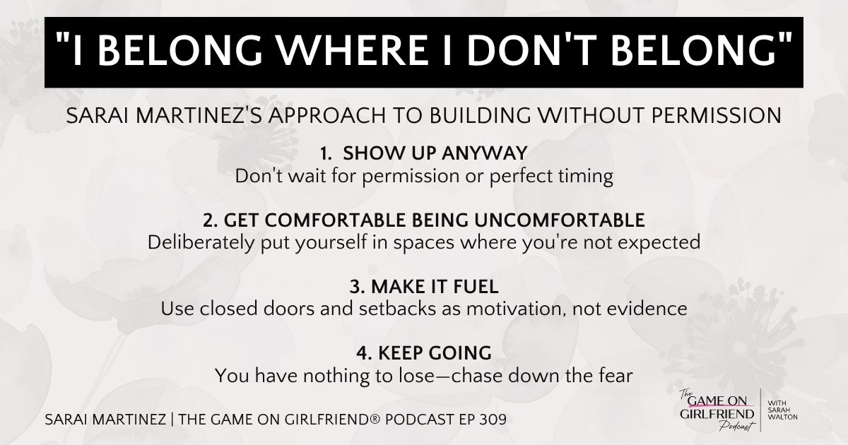Building confidence framework for women entrepreneurs - I belong where I don't belong approach